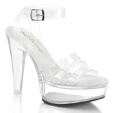 5 Inch Heel MARTINI-505 Clear